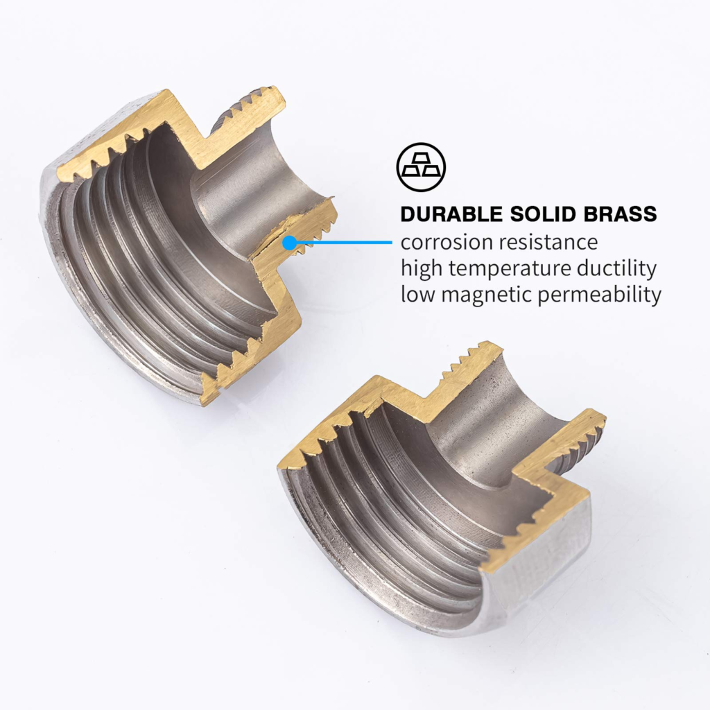 Faucet Hose Adapter, Water Hose Adapter WEWE Hose Fittings Female to