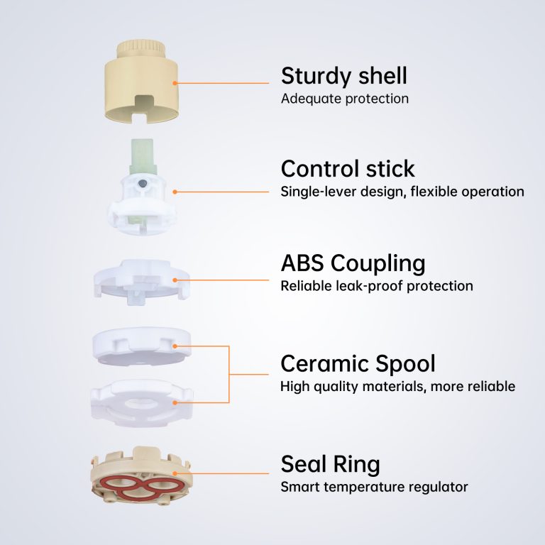 Replacement Faucet Cartridge, 35mm Ceramic Cartridge for WEWE Single