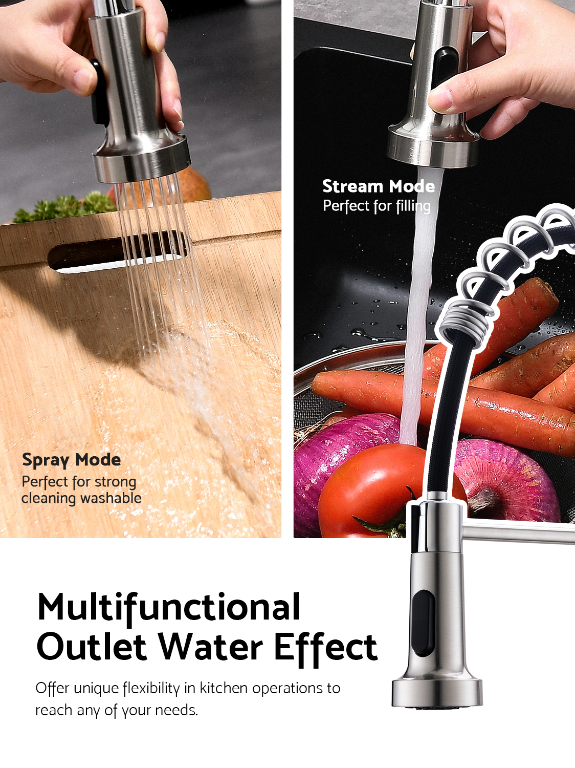 Replacement Kitchen Faucet Head For WEWE FORIOUS Qomolangma VFAUOSIT - View #14